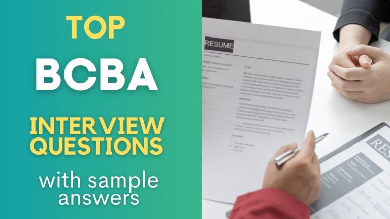 BCBA Interview Questions and Answers