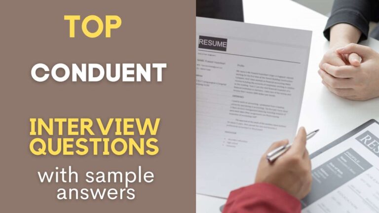 Conduent Interview Questions and Answers