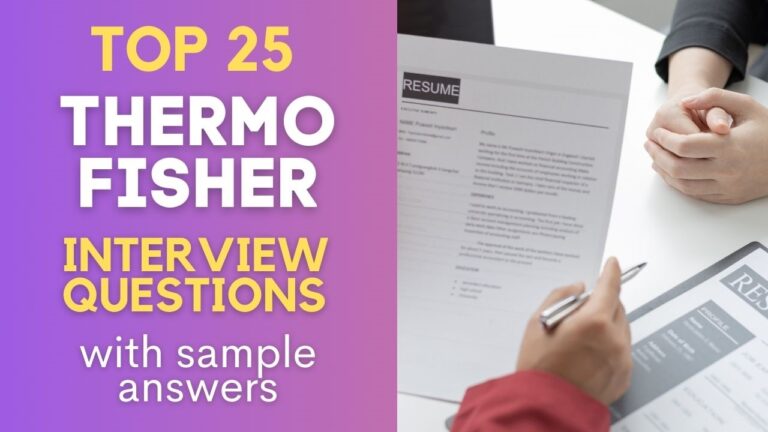 Thermo Fisher Interview Questions and Answers